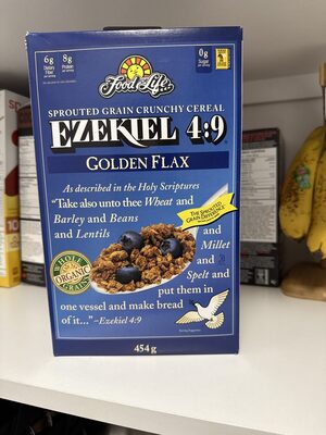 Ezekiel 4:9 - Golden Flax - Sprouted whole grain cereal