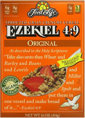 Ezekiel 4:9 - Original - Sprouted Whole Grain Cereal