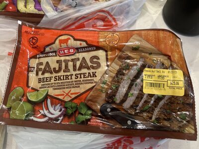 Fajita Beef Skirt Steak