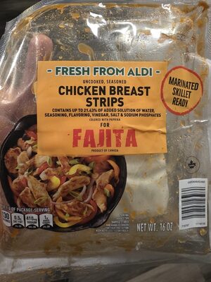 Fajita Seasoned Chicken Breast