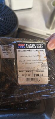 Fajita Seasoned Flank Strips