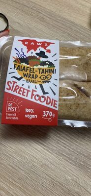 FALAFEL-TAHINI WRAP ISRAELI STREET FOODIE