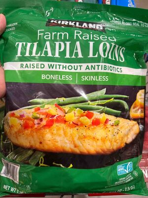 Farm Raised Tilapia Loins