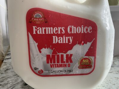 Farmers Choice Dairy, 100% Fresh Milk