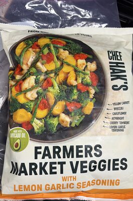 Farmers market vegetables