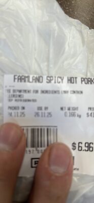 FARMLAND SPICY HOT PORK