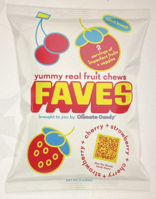 Faves Yummy Real Fruit Chews
