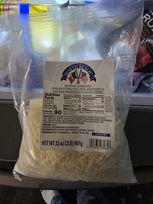 Feather Shredded Low Moisture Part Skim Mozzarella And Not Smoked Provolone