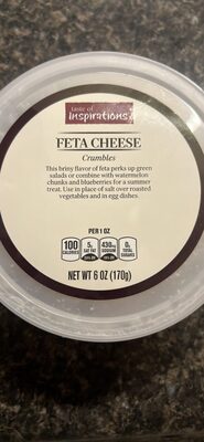 FETA CHEESE Crumbles
