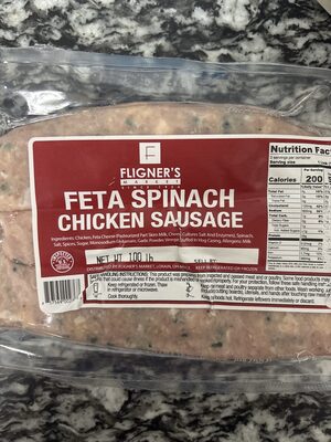 Feta Spinach Chicken Sausage