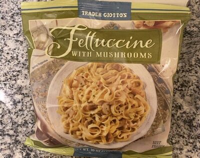 Fettuccine with mushrooms