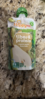 Fiber & Protein Organic Pears, Kiwi & Kale