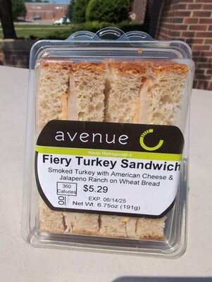 Fiery Turkey Sandwich