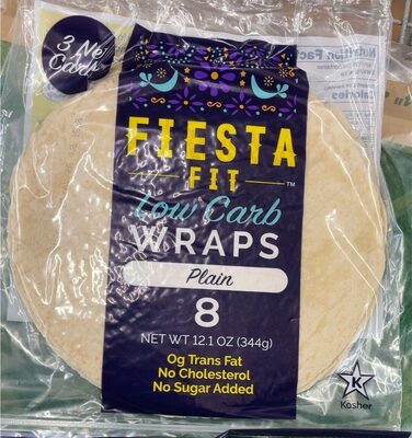Fiesta Fit Low Carb Wraps Plain