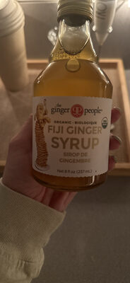 Fiji Ginger Syrup