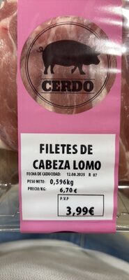 FILETES DE CABEZA LOMO