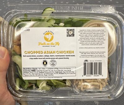 Finch on the Fly Chopped Asian Salad