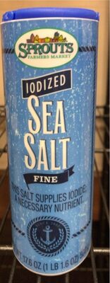 Fine Iodized Sea Salt