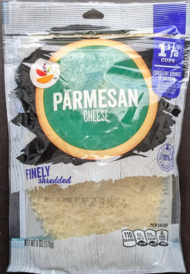 Finely shredded parmesan cheese