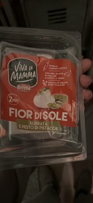 FIOR DI SOLE BURRATA E PESTO DI PISTACCHI