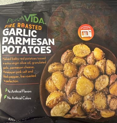 Fire Roasted Garlic Parmesan Potatoes