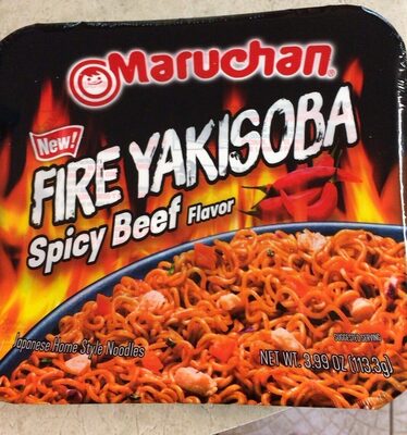 Fire Yakisoba Spicy Beef Flavor