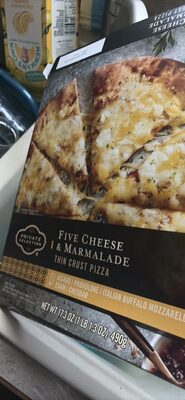 Five Cheese & Marmalade Thin Crust Pizza