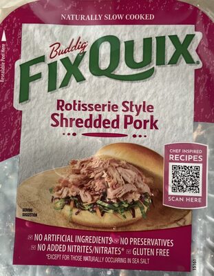FixQuix Rotisserie Shredded Pork