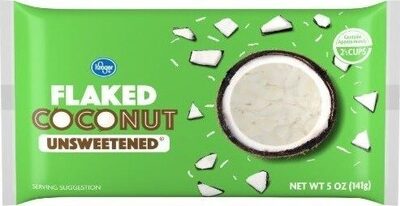 Flaked unsweetened coconut