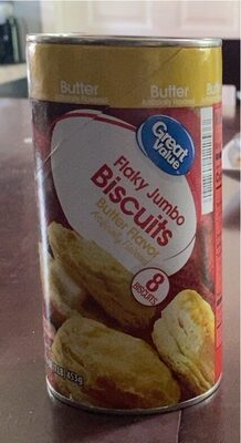 Flaky Jumbo Biscuits butter flavor