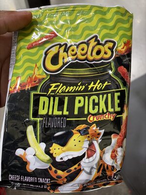Flaming Hot Dill pickle