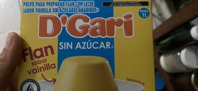 Flan sabor vainilla sin azúcar