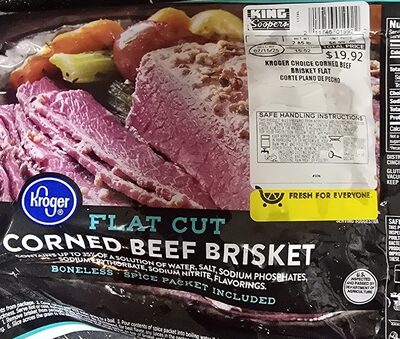 Flat Cut Corned Beef Brisket
