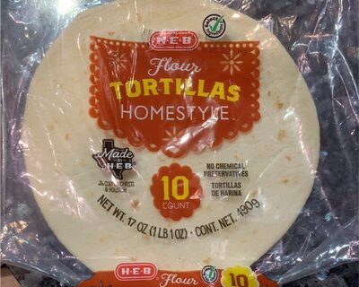 Flour tortillas homestyle