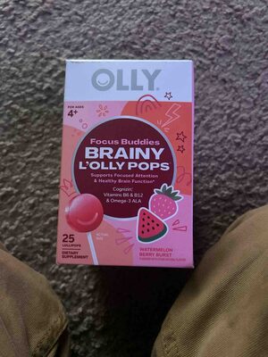 Focus Buddies Brainy L'olly Pops