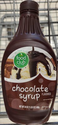 Food Club Chocolate Flavored Syrup