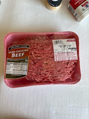 Food Town 93/7 Ground Beef