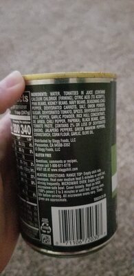 Four-bean, corn and bell pepper chili