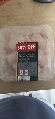 Free Range Corn Fed Chicken Thigh Fillets