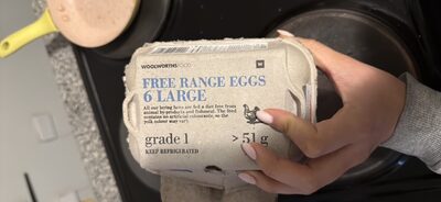 FREE RANGE EGGS 6 LARGE