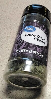 Freeze- dried chives