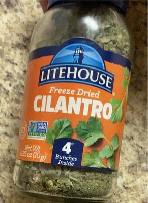 Freeze dried cilantro
