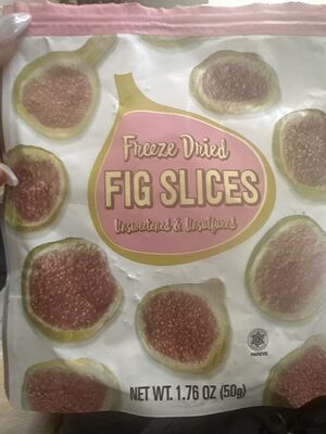 Freeze dried figs