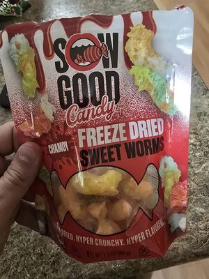 Freeze Dried Gummy Worms