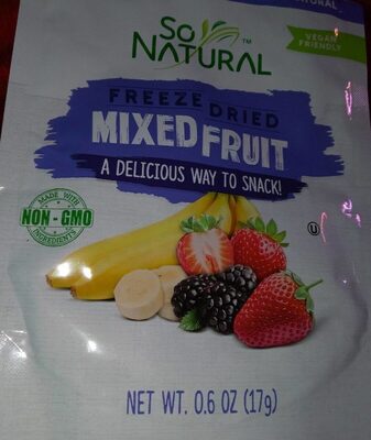Freeze Dried Mixed Fruit