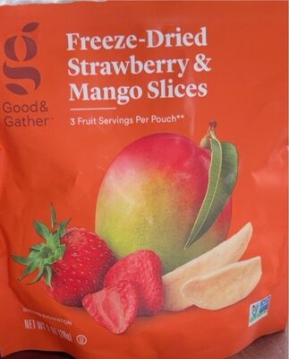 Freeze Dried Strawberries and Mango