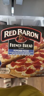 French Bread Singles Pepperoni Pizzas