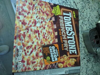 French Fry Style Crust Pizza Loaded Bacon Cheddar