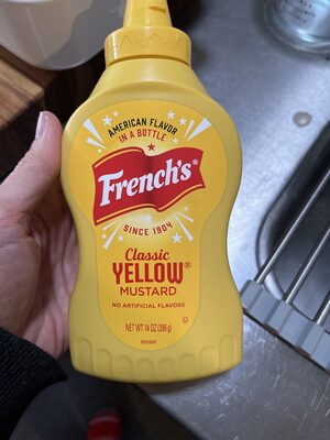 French’s classic yellow mustard