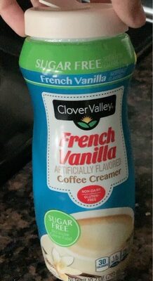 French vanilla coffee creamer